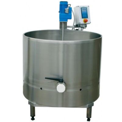 cuve de pasteurisation chauffage gaz