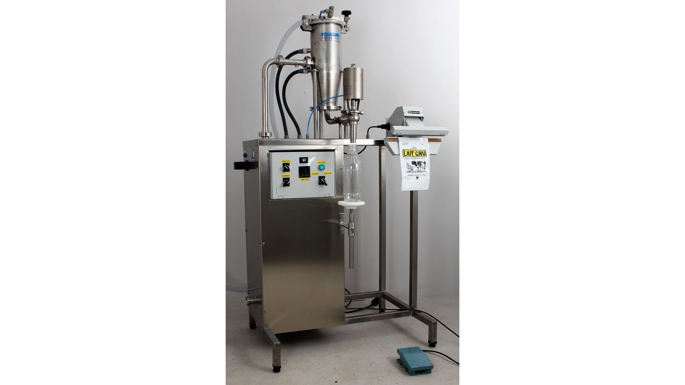 Bottle and bag-filling thermo-sealing machine